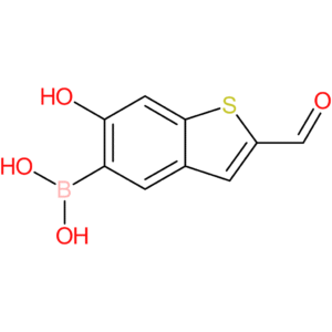 2-formyl-6-hydroxybenzothiophene-5-boronic acid