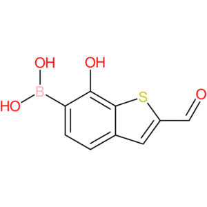 2-formyl-7-hydroxybenzothiophene-6-boronic acid