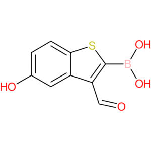 3-formyl-5-hydroxybenzothiophene-2-boronic acid