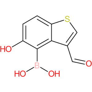 3-formyl-5-hydroxybenzothiophene-4-boronic acid