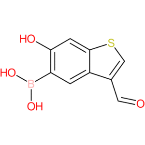 3-formyl-6-hydroxybenzothiophene-5-boronic acid