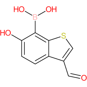 3-formyl-6-hydroxybenzothiophene-7-boronic acid