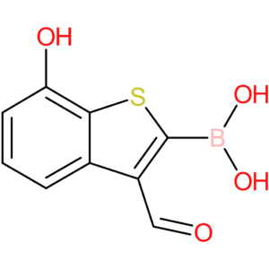 3-formyl-7-hydroxybenzothiophene-2-boronic acid