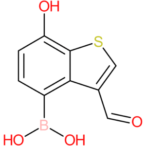 3-formyl-7-hydroxybenzothiophene-4-boronic acid