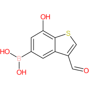 3-formyl-7-hydroxybenzothiophene-5-boronic acid