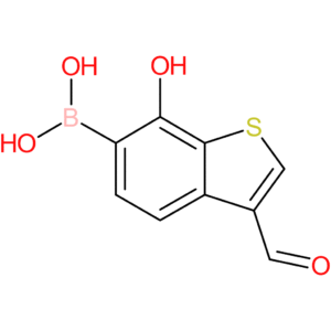 3-formyl-7-hydroxybenzothiophene-6-boronic acid