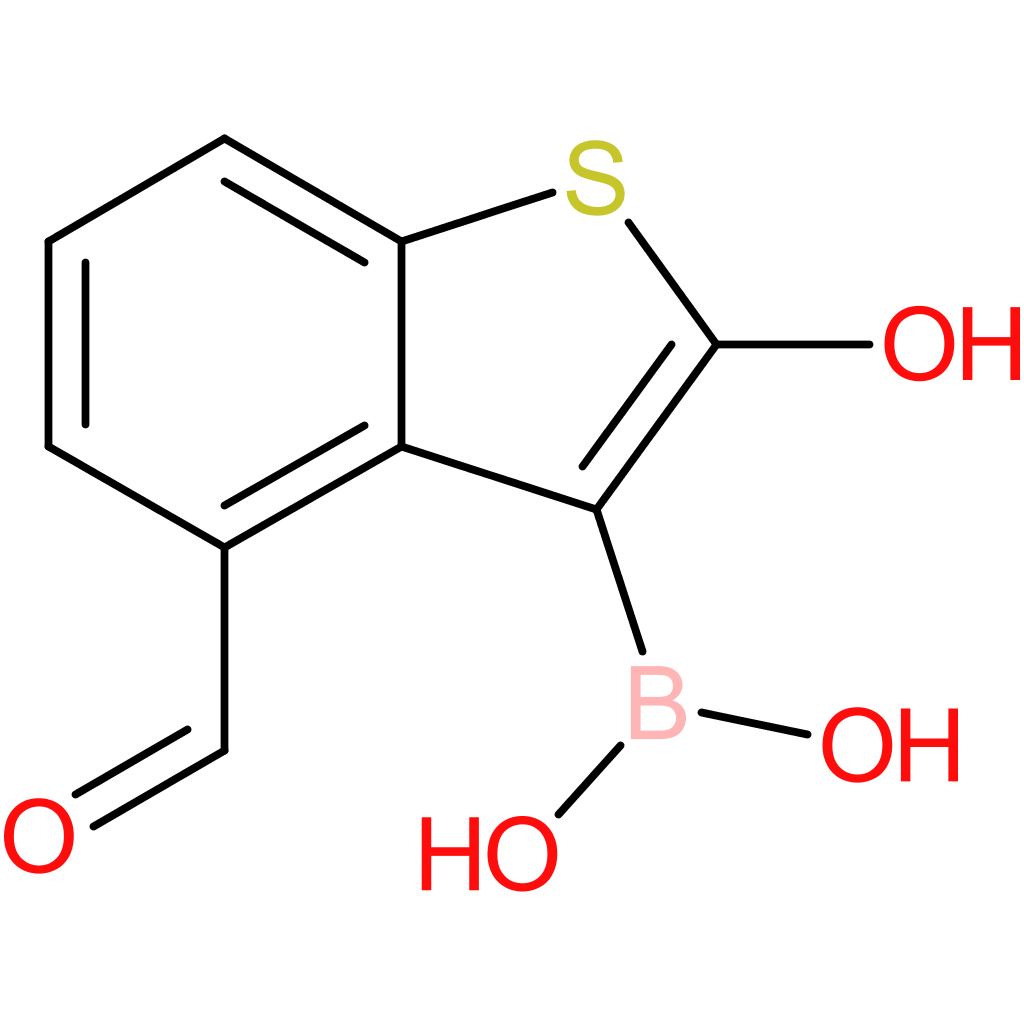 4-formyl-2-hydroxybenzothiophene-3-boronic acid