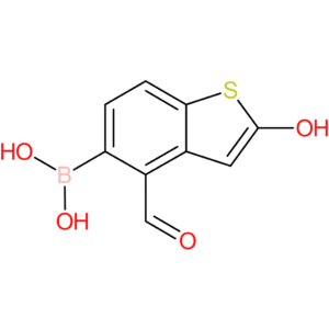 4-formyl-2-hydroxybenzothiophene-5-boronic acid
