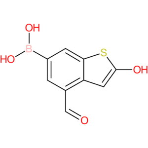 4-formyl-2-hydroxybenzothiophene-6-boronic acid