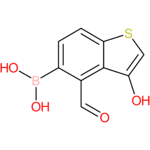 4-formyl-3-hydroxybenzothiophene-5-boronic acid