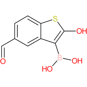5-formyl-2-hydroxybenzothiophene-3-boronic acid