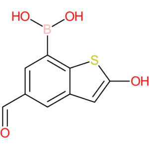 5-formyl-2-hydroxybenzothiophene-7-boronic acid