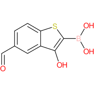 5-formyl-3-hydroxybenzothiophene-2-boronic acid