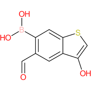 5-formyl-3-hydroxybenzothiophene-6-boronic acid