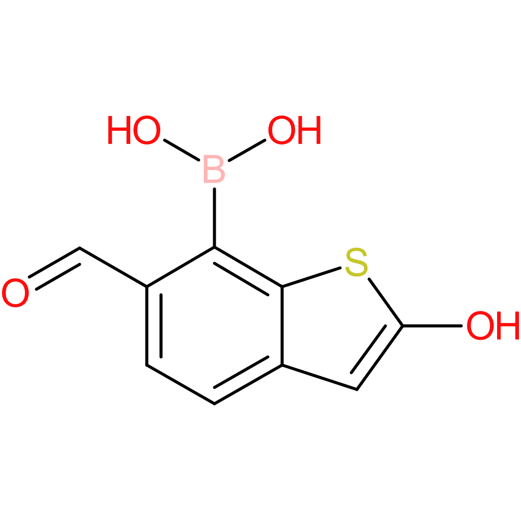 6-formyl-2-hydroxybenzothiophene-7-boronic acid