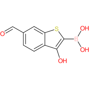 6-formyl-3-hydroxybenzothiophene-2-boronic acid