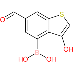 6-formyl-3-hydroxybenzothiophene-4-boronic acid