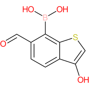 6-formyl-3-hydroxybenzothiophene-7-boronic acid