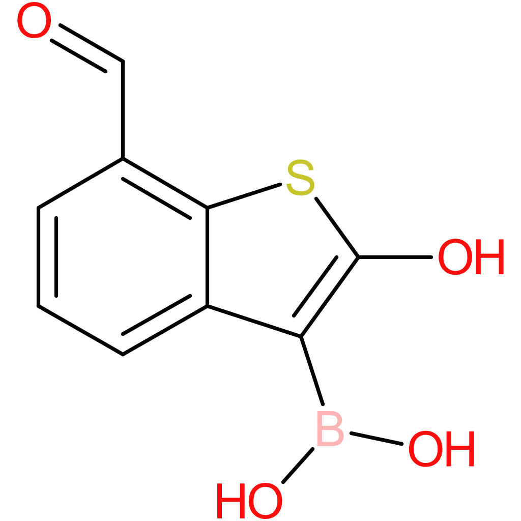 7-formyl-2-hydroxybenzothiophene-3-boronic acid