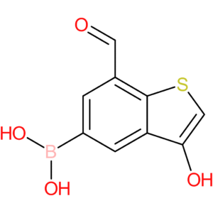 7-formyl-3-hydroxybenzothiophene-5-boronic acid