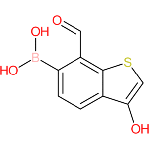 7-formyl-3-hydroxybenzothiophene-6-boronic acid