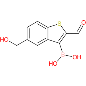 2-formyl-5-(hydroxymethyl)benzothiophene-3-boronic acid