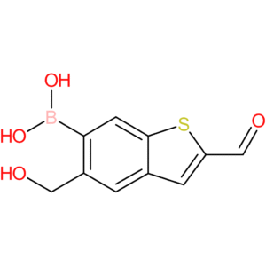 2-formyl-5-(hydroxymethyl)benzothiophene-6-boronic acid