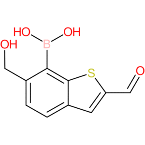 2-formyl-6-(hydroxymethyl)benzothiophene-7-boronic acid