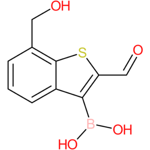 2-formyl-7-(hydroxymethyl)benzothiophene-3-boronic acid
