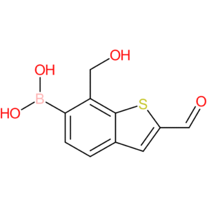 2-formyl-7-(hydroxymethyl)benzothiophene-6-boronic acid