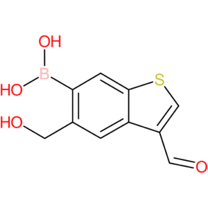 3-formyl-5-(hydroxymethyl)benzothiophene-6-boronic acid