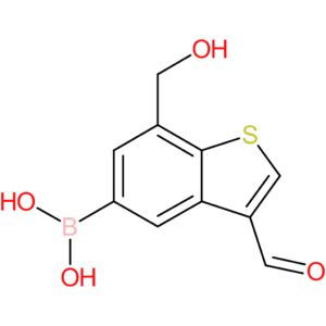 3-formyl-7-(hydroxymethyl)benzothiophene-5-boronic acid