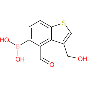 4-formyl-3-(hydroxymethyl)benzothiophene-5-boronic acid