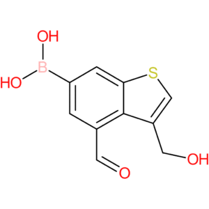 4-formyl-3-(hydroxymethyl)benzothiophene-6-boronic acid