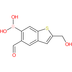5-formyl-2-(hydroxymethyl)benzothiophene-6-boronic acid