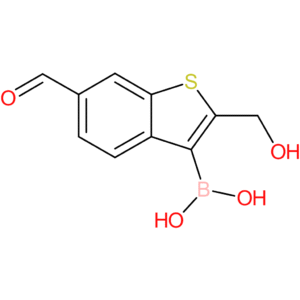 6-formyl-2-(hydroxymethyl)benzothiophene-3-boronic acid