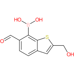 6-formyl-2-(hydroxymethyl)benzothiophene-7-boronic acid