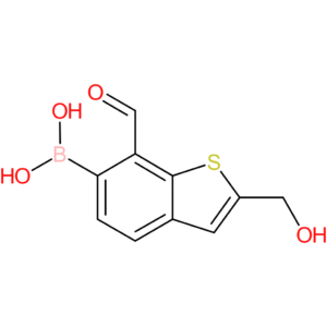 7-formyl-2-(hydroxymethyl)benzothiophene-6-boronic acid