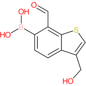 7-formyl-3-(hydroxymethyl)benzothiophene-6-boronic acid