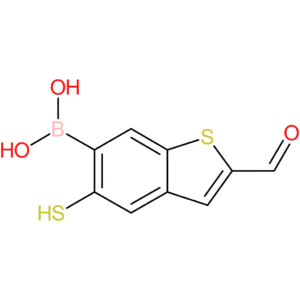 2-formyl-5-mercaptobenzothiophene-6-boronic acid