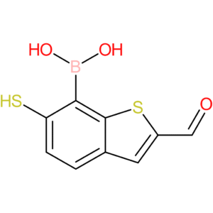 2-formyl-6-mercaptobenzothiophene-7-boronic acid
