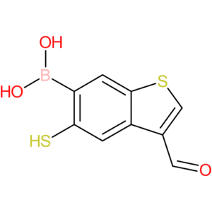 3-formyl-5-mercaptobenzothiophene-6-boronic acid