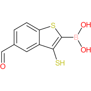 5-formyl-3-mercaptobenzothiophene-2-boronic acid