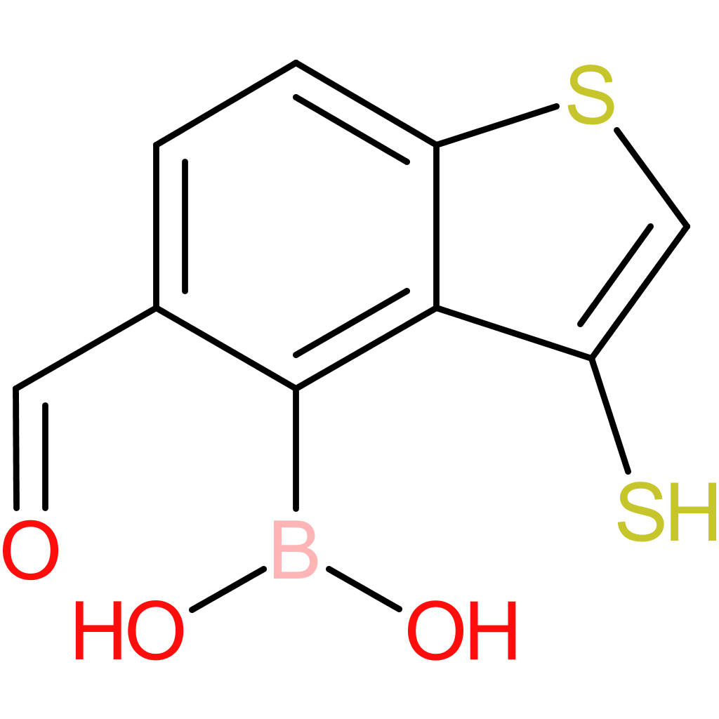 5-formyl-3-mercaptobenzothiophene-4-boronic acid