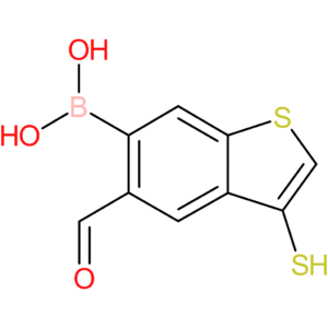 5-formyl-3-mercaptobenzothiophene-6-boronic acid
