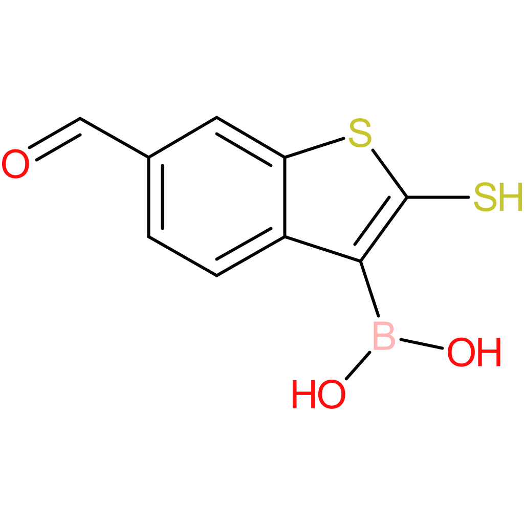 6-formyl-2-mercaptobenzothiophene-3-boronic acid