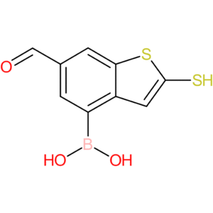 6-formyl-2-mercaptobenzothiophene-4-boronic acid