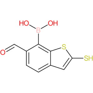 6-formyl-2-mercaptobenzothiophene-7-boronic acid