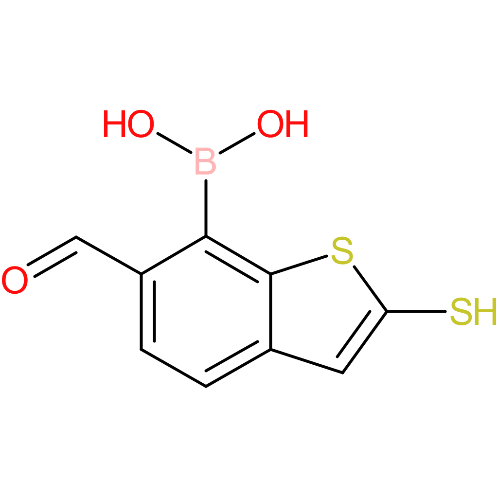 6-formyl-2-mercaptobenzothiophene-7-boronic acid