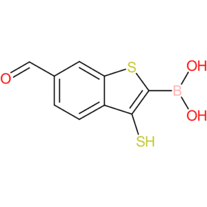 6-formyl-3-mercaptobenzothiophene-2-boronic acid